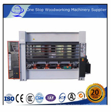 High Quality Panel Overlay Press Panel Processing Woodworking Machine/ High-Profile PVC/ Hot Transfer Face Board Heating Covering Machine